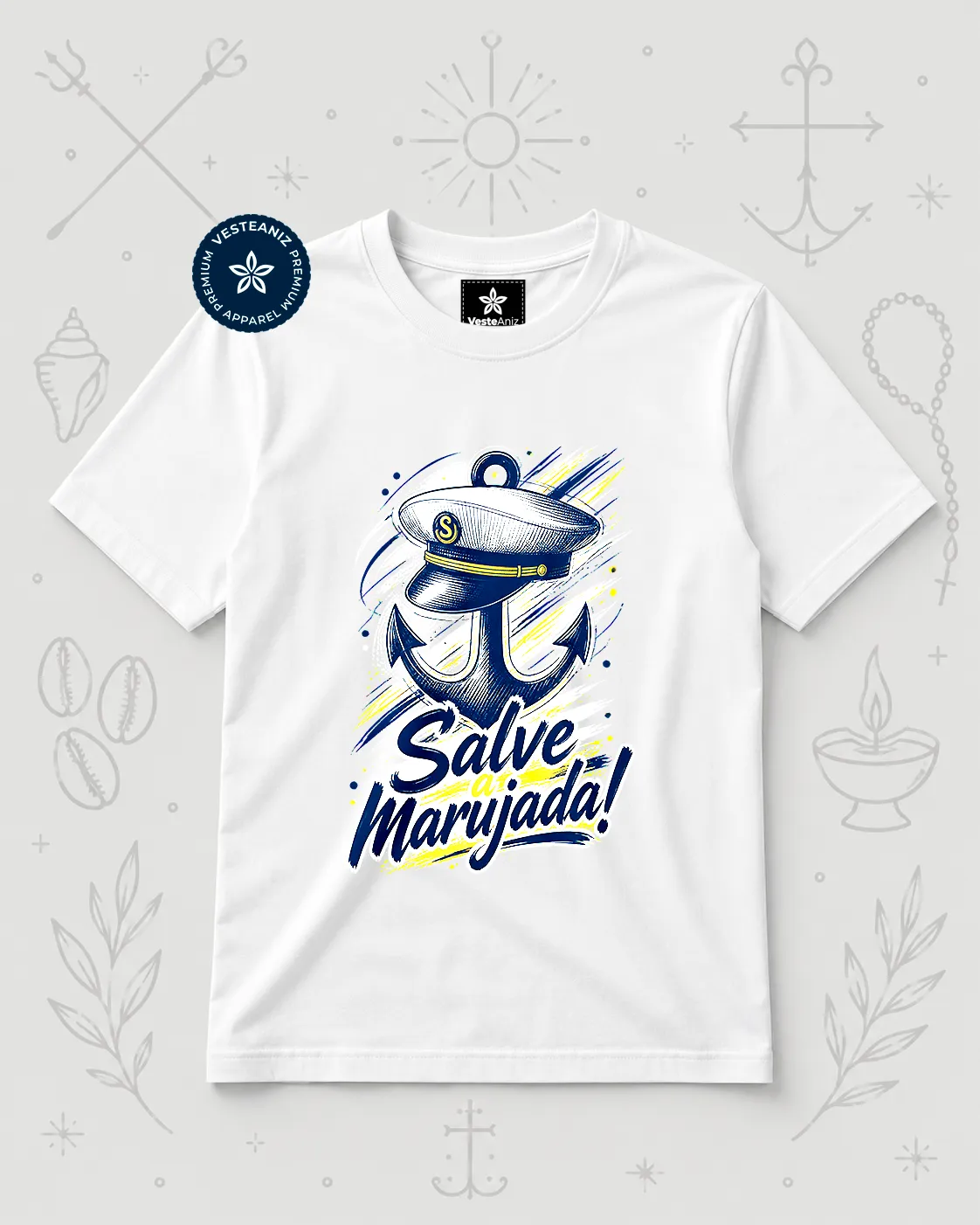 Camiseta Salve a Marujada - Marinheiros