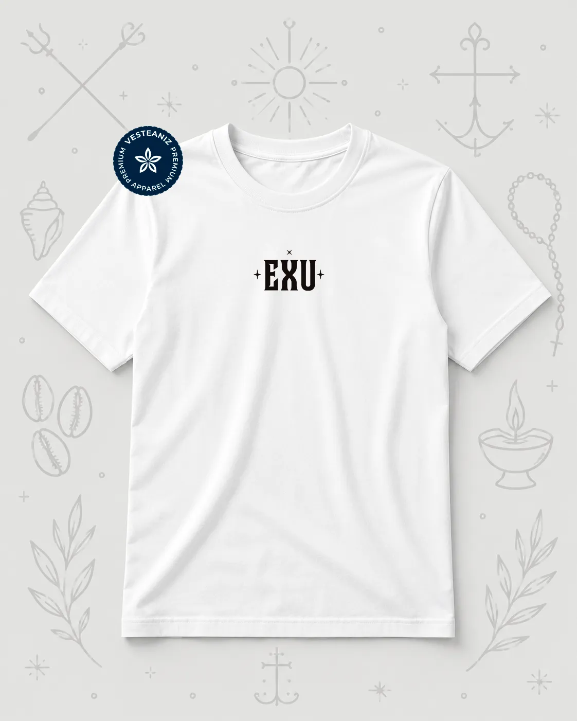Camiseta Exu Tatá Caveira – Soltaram um bode preto  | VesteAniz 3