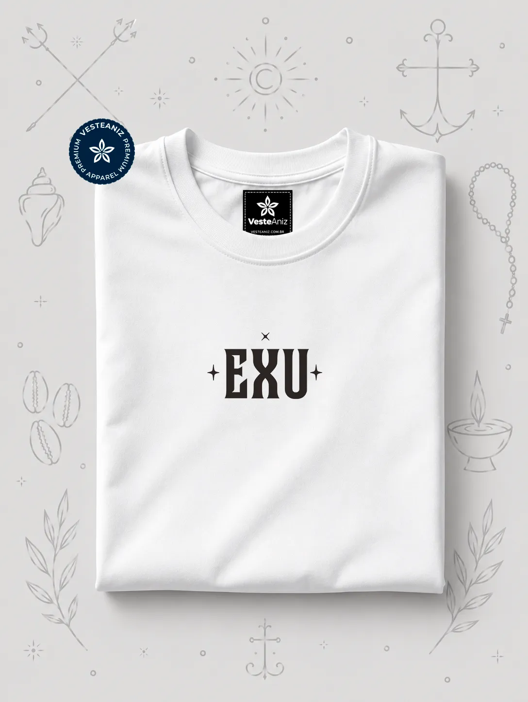 Camiseta Exu Sete Encruzilhadas – Toma Conta Presta Conta | VesteAniz 2