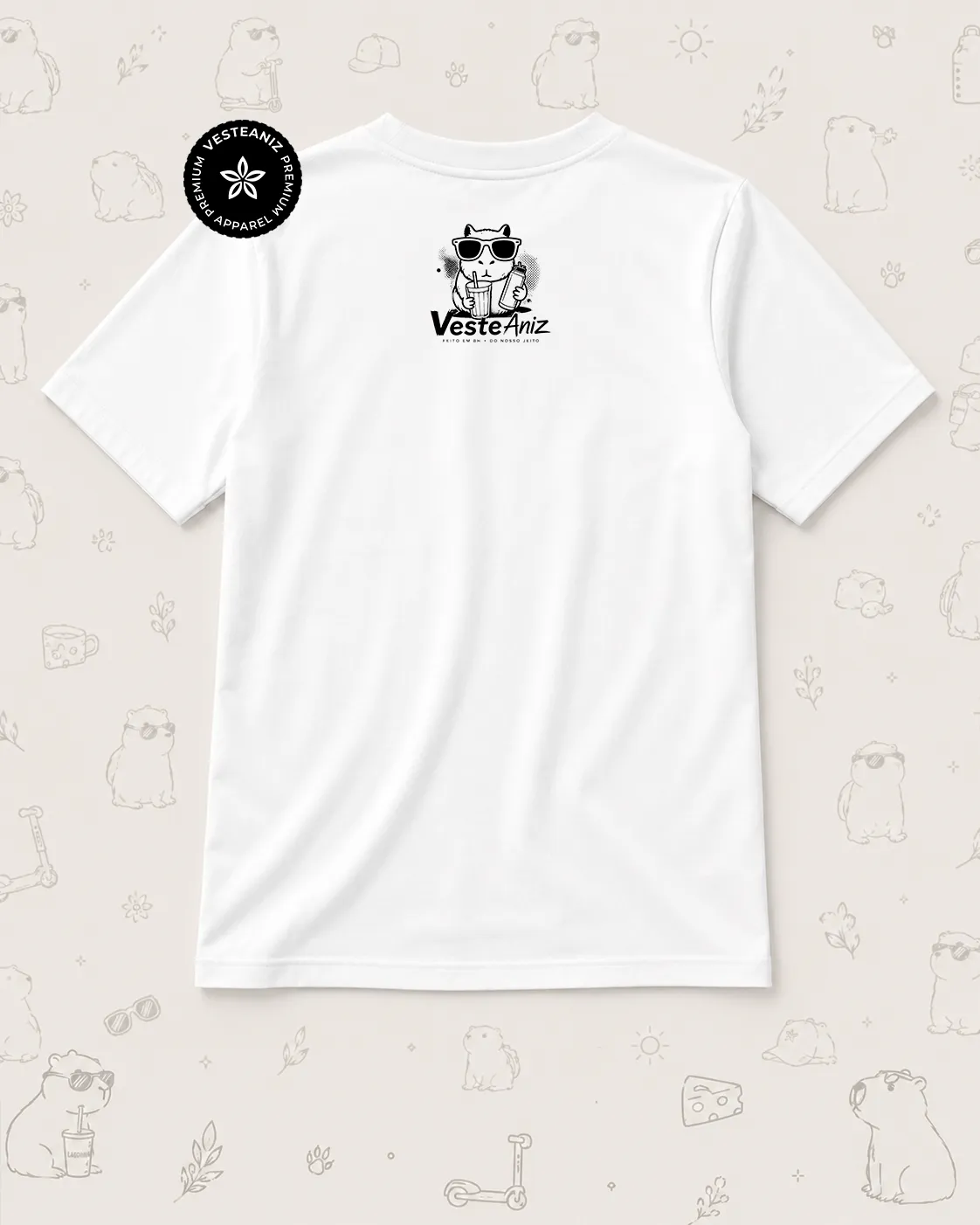 Camiseta Vida de Capi - Praça da Liberdade 2
